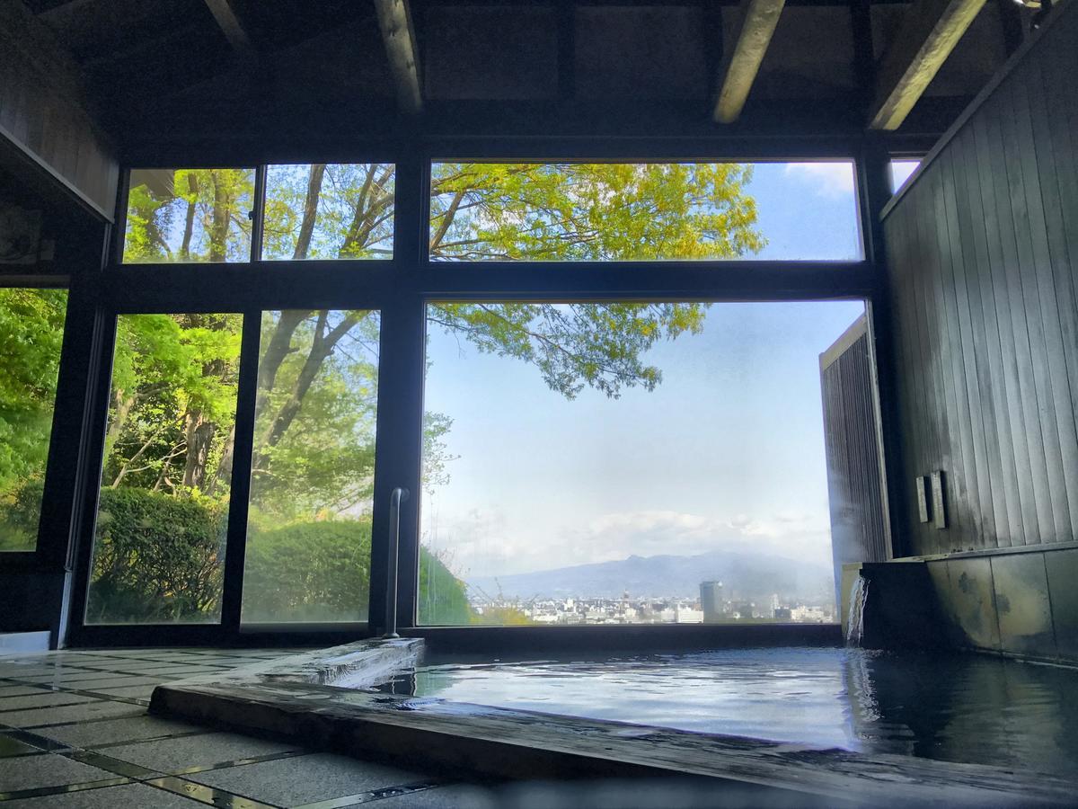 Takasaki Kannonyama Onsen Kinzanso Hotel Eksteriør billede